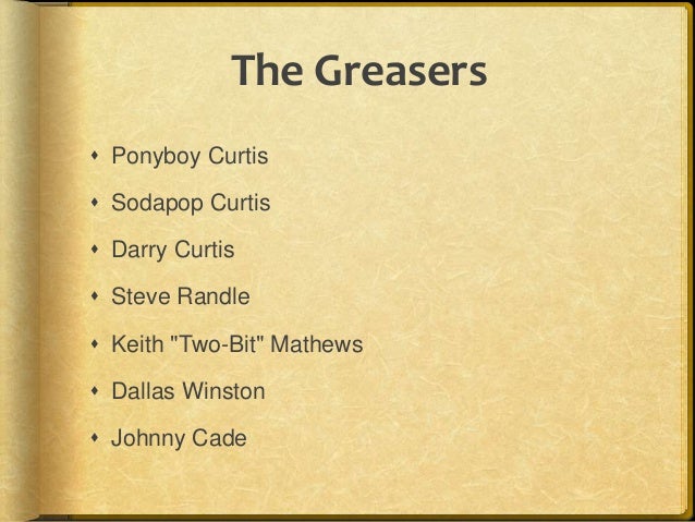 the outsiders essay topics